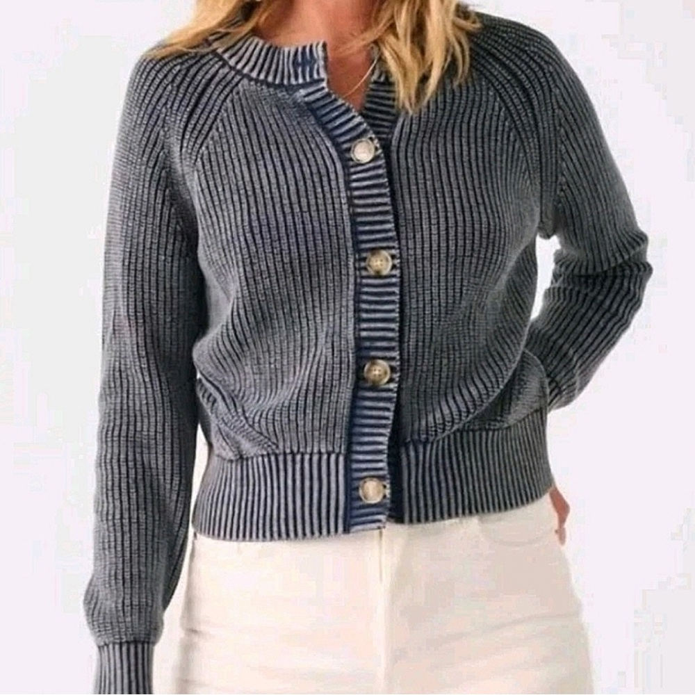 Faherty Sunwashed Fisherman Cardigan